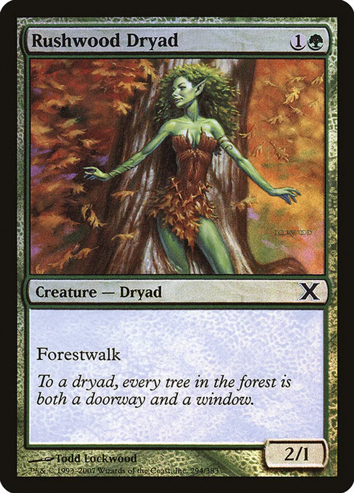 Rushwood Dryad