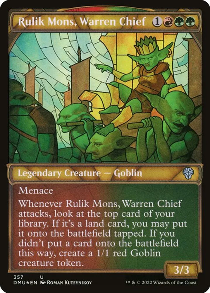 Rulik Mons, Warren Chief