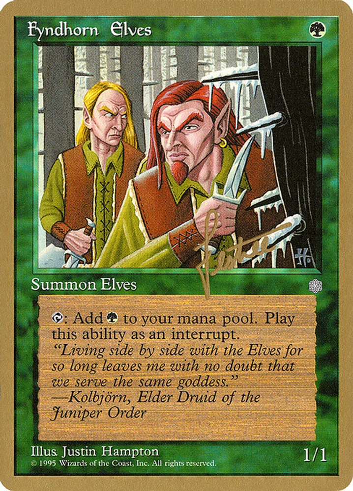 Fyndhorn Elves