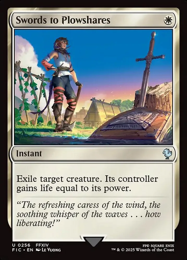 Swords to Plowshares