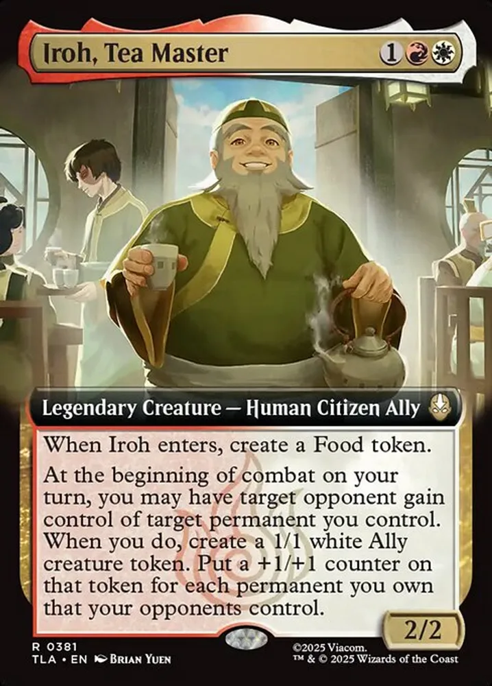 Iroh, Tea Master