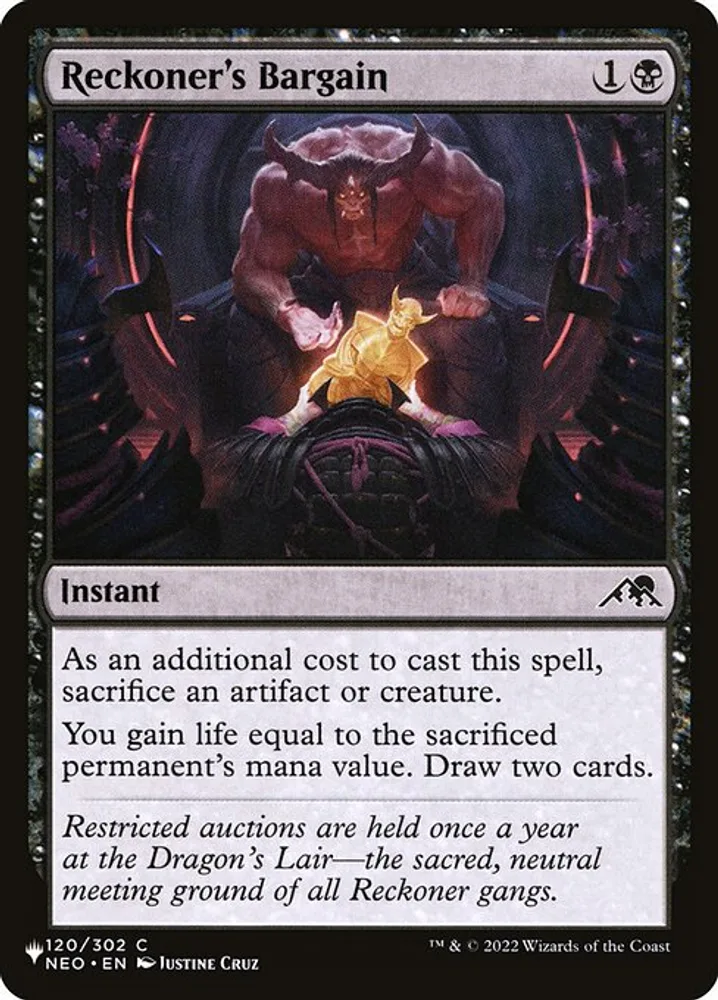 Reckoner's Bargain