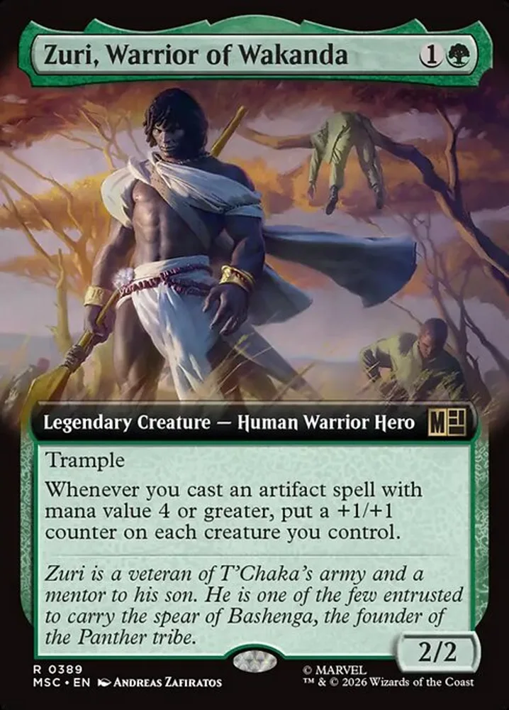 Zuri, Warrior of Wakanda