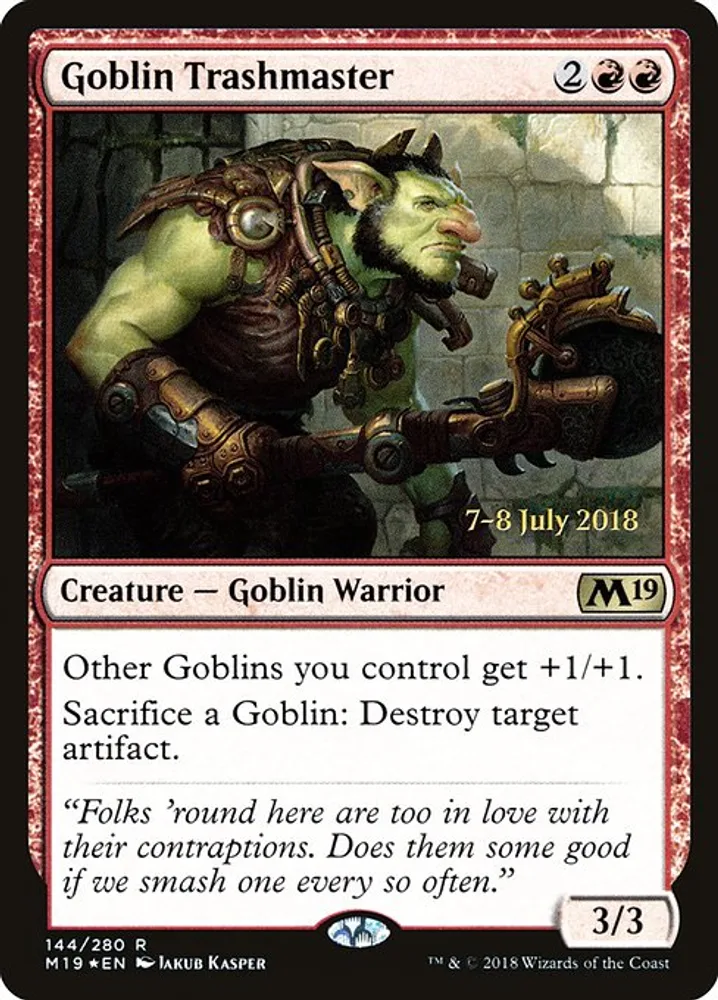 Goblin Trashmaster