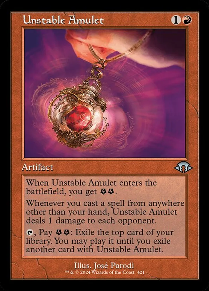 Unstable Amulet