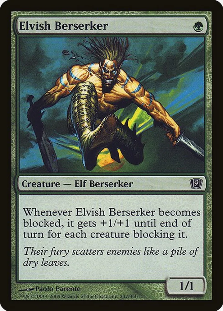 Elvish Berserker