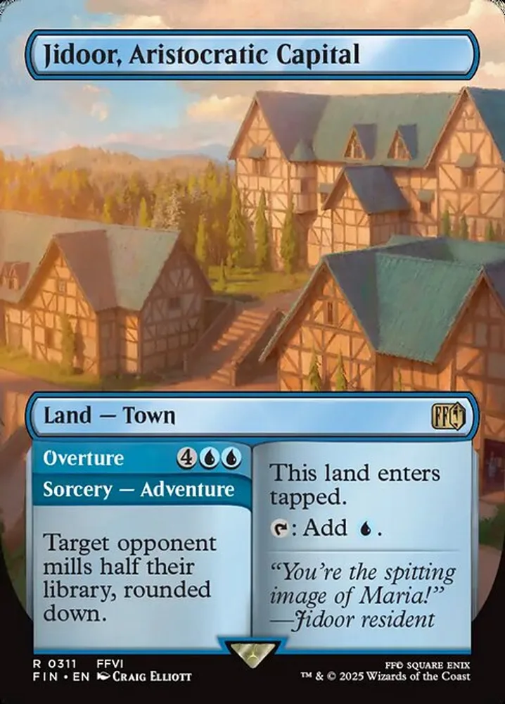 Jidoor, Aristocratic Capital // Overture