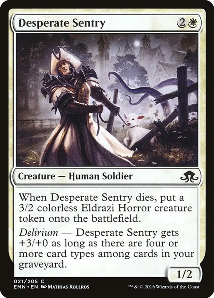 Desperate Sentry