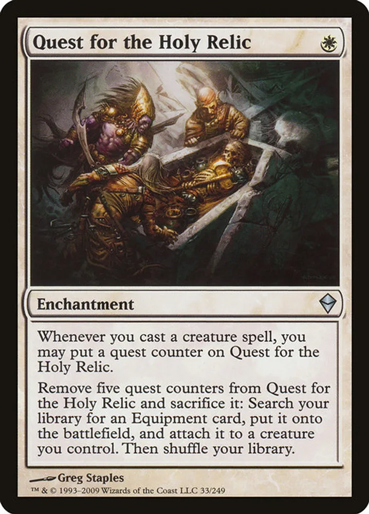 Quest for the Holy Relic
