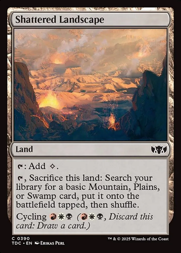 Shattered Landscape