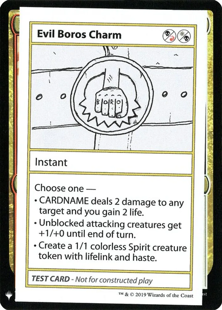 Evil Boros Charm