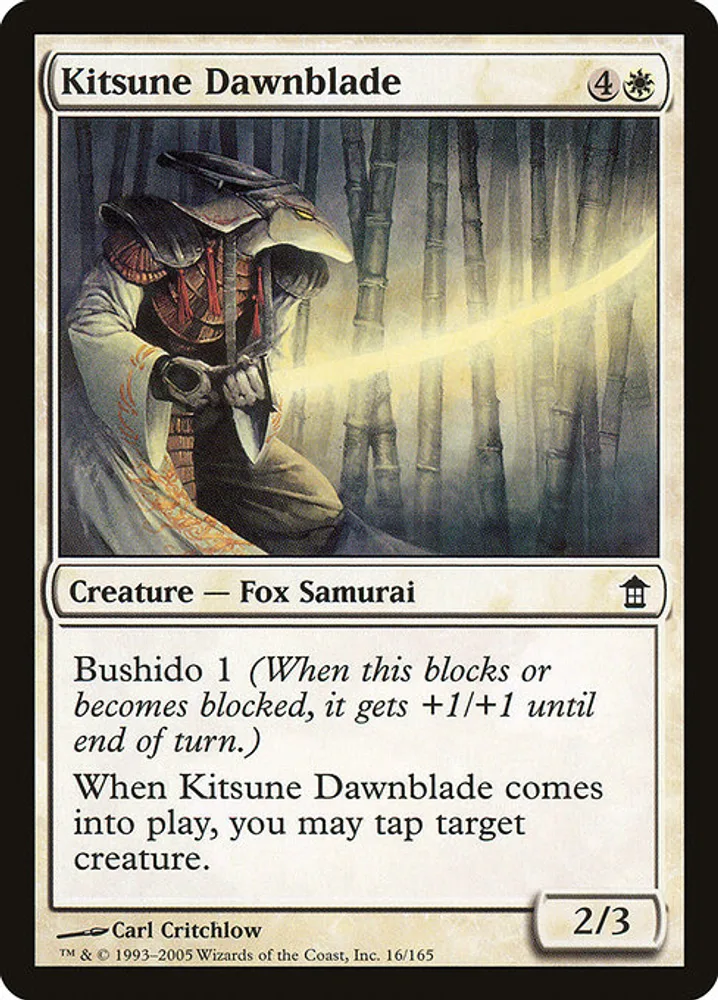 Kitsune Dawnblade