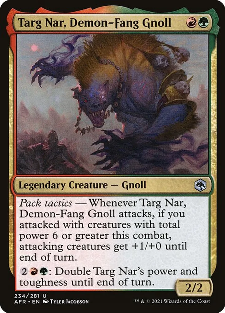 Targ Nar, Demon-Fang Gnoll