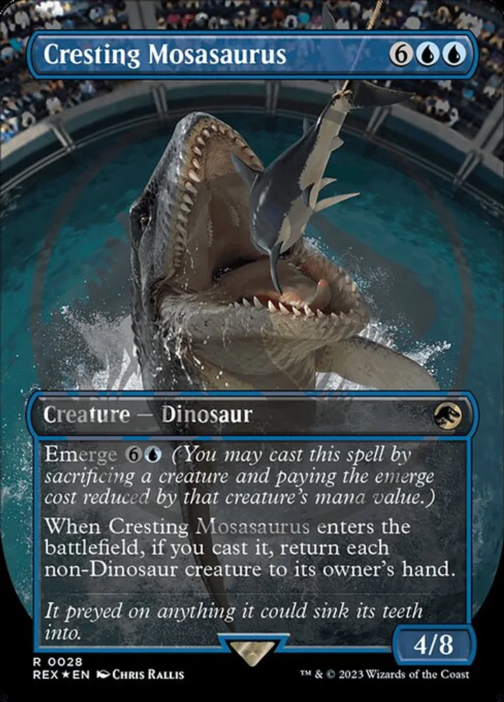 Cresting Mosasaurus