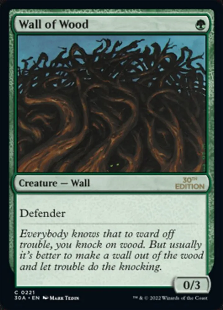 Wall of Wood