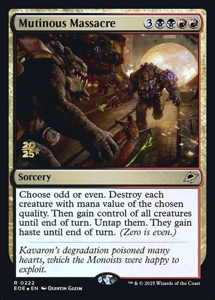 Mutinous Massacre