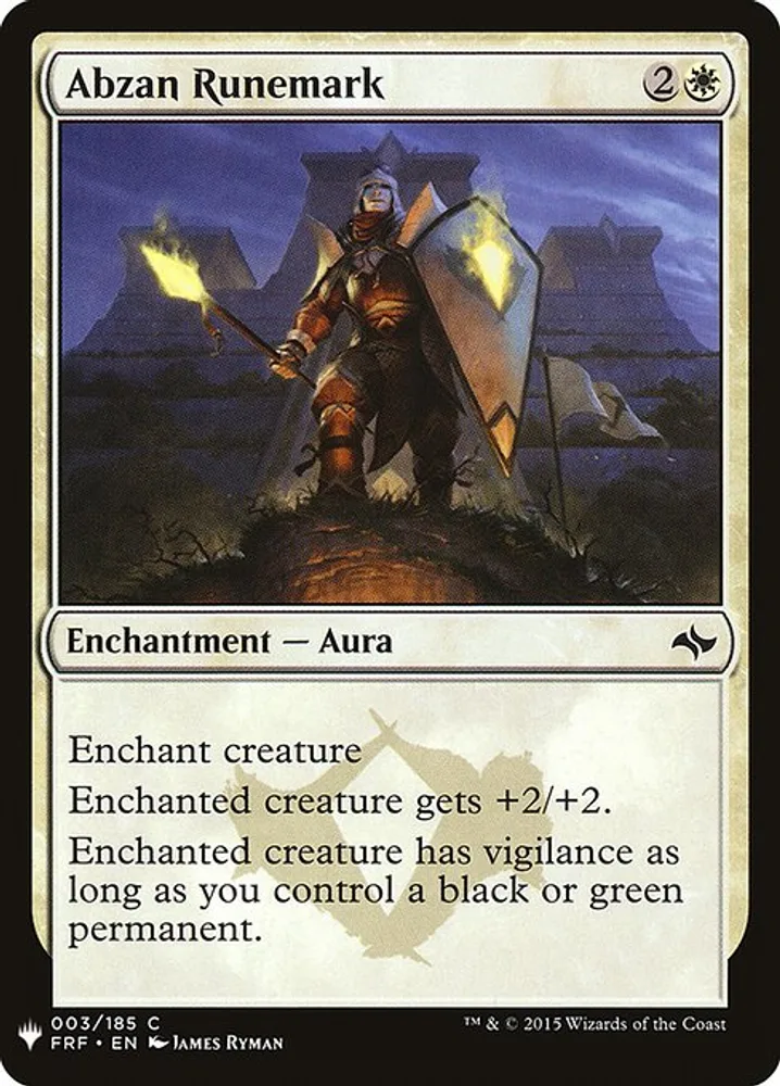 Abzan Runemark