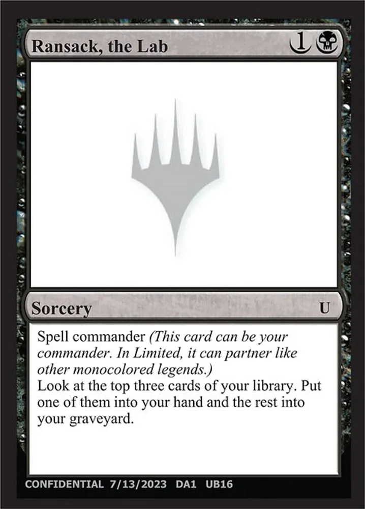 Ransack, the Lab