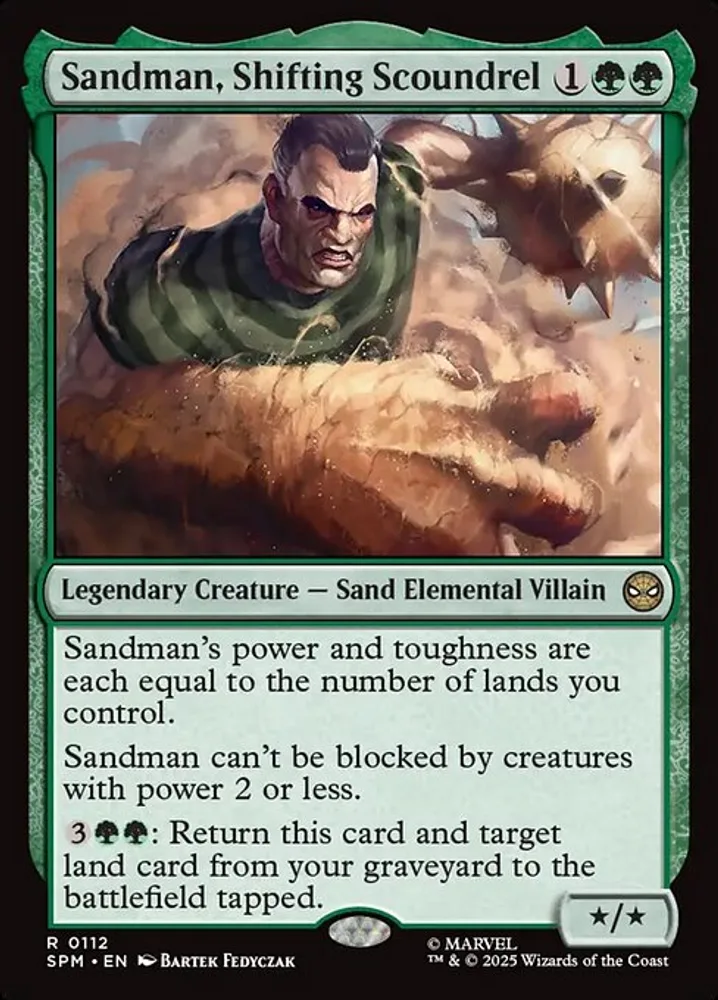 Sandman, Shifting Scoundrel