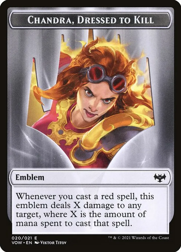 Chandra, Dressed to Kill Emblem