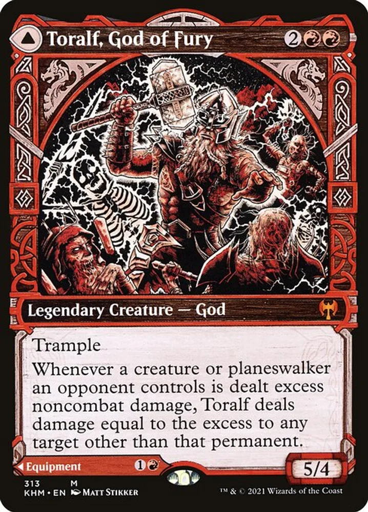 Toralf, God of Fury // Toralf's Hammer