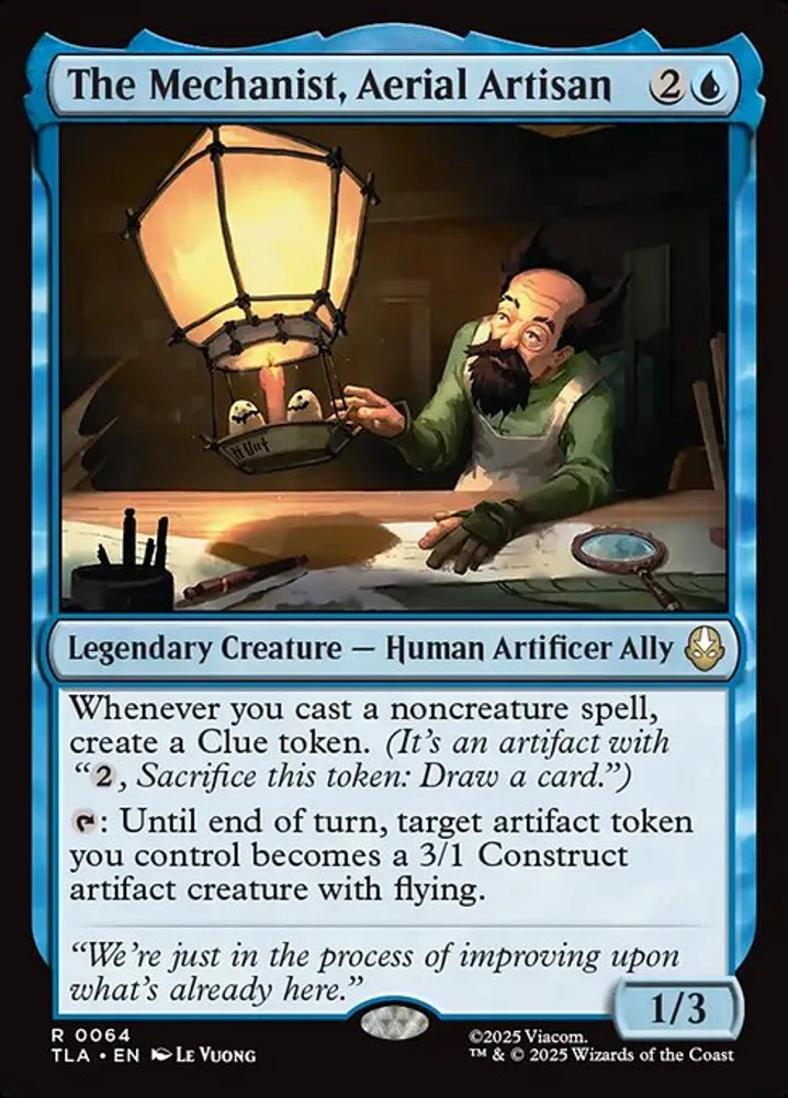 The Mechanist, Aerial Artisan
