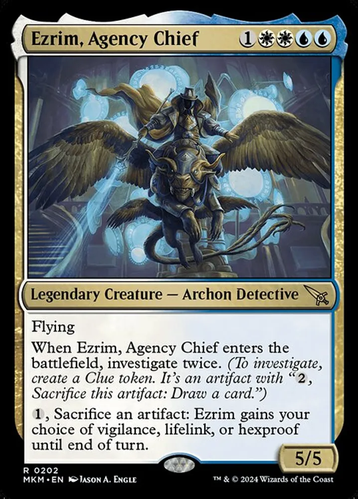 Ezrim, Agency Chief