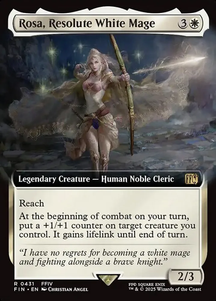 Rosa, Resolute White Mage