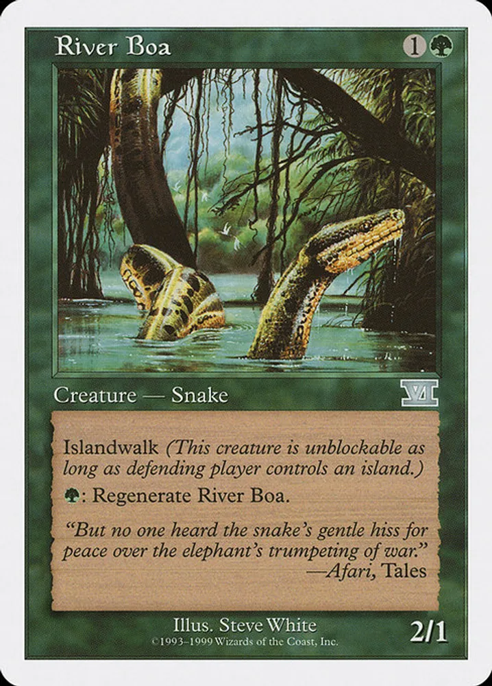 River Boa