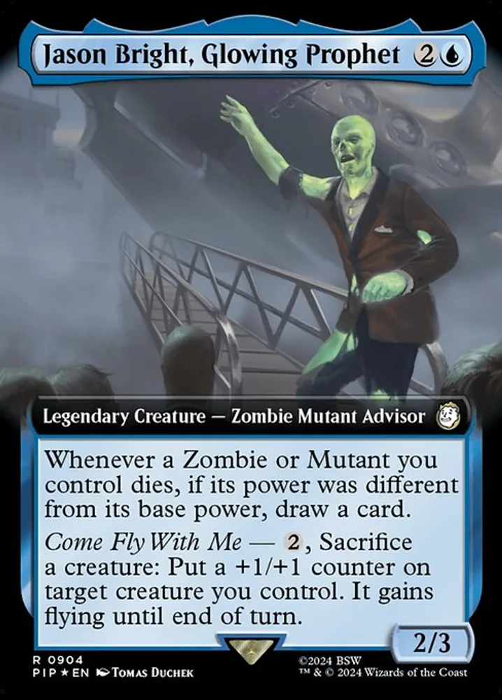 Jason Bright, Glowing Prophet