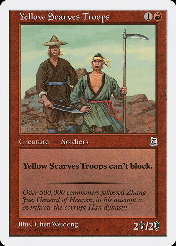Yellow Scarves Troops