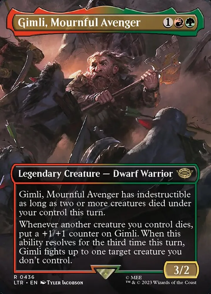 Gimli, Mournful Avenger