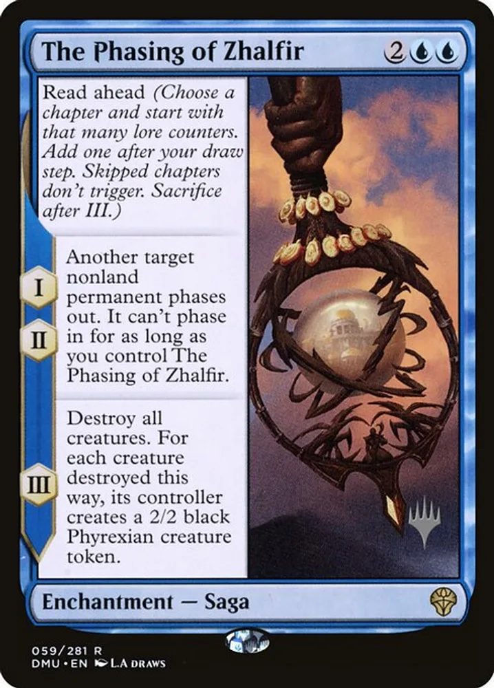 The Phasing of Zhalfir