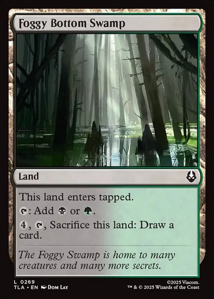 Foggy Bottom Swamp