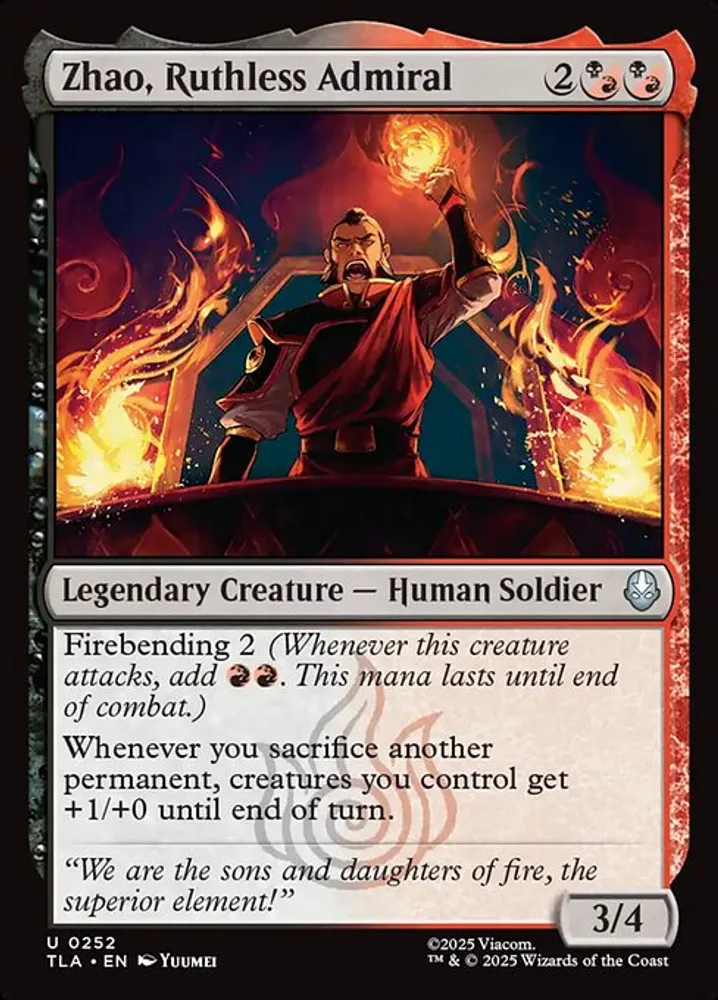 Zhao, Ruthless Admiral