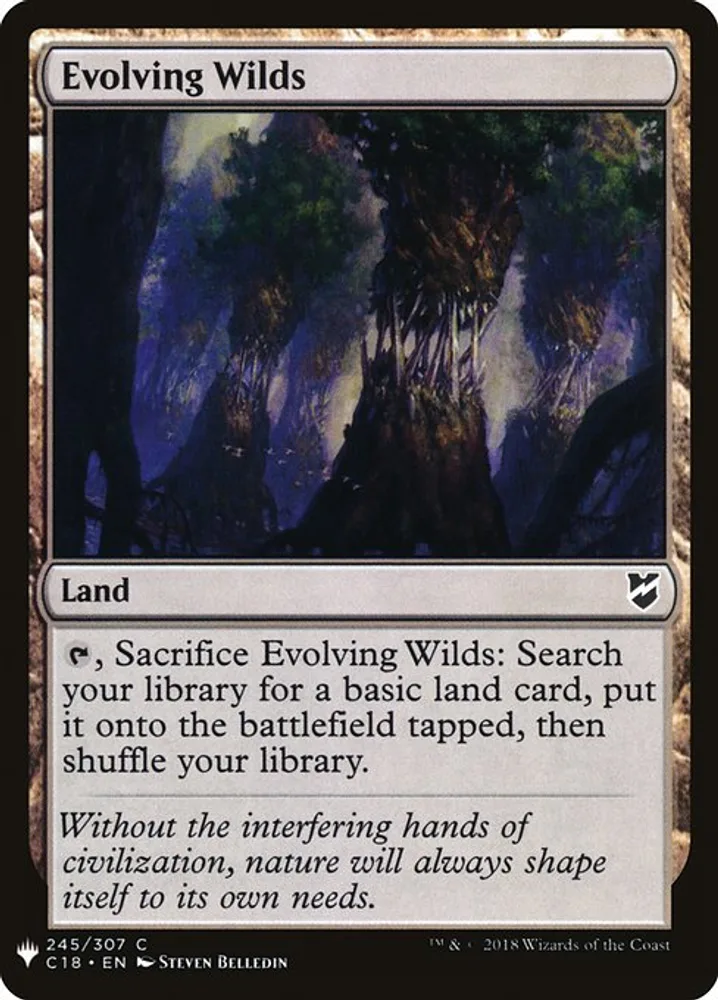 Evolving Wilds