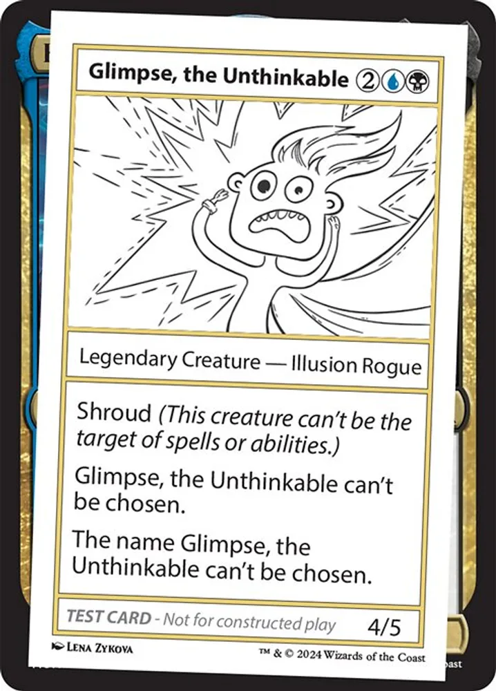 Glimpse, the Unthinkable
