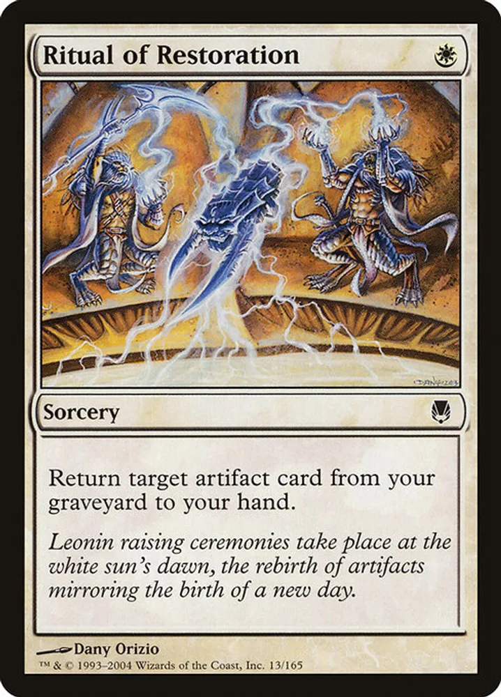Ritual of Restoration