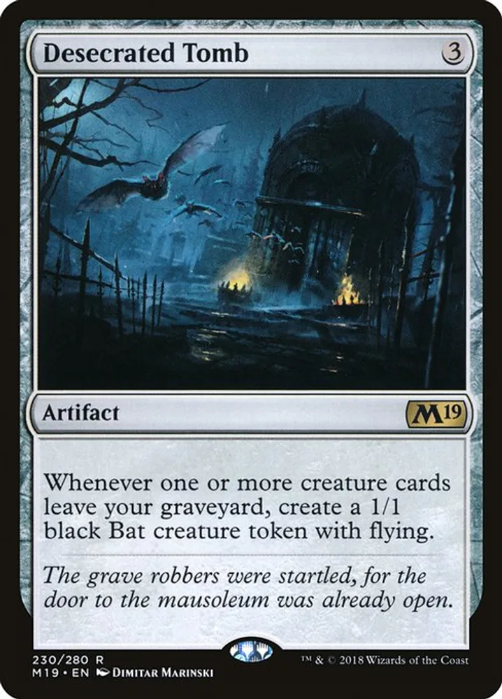 Desecrated Tomb
