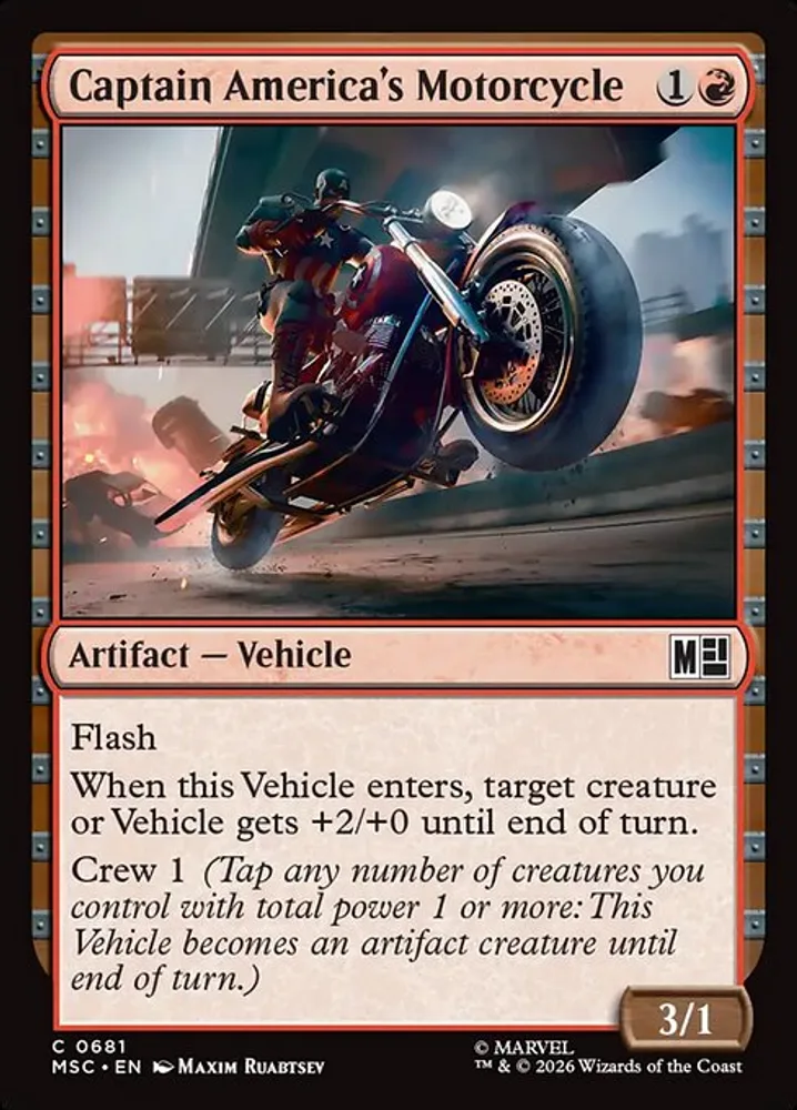 Captain America's Motorcycle