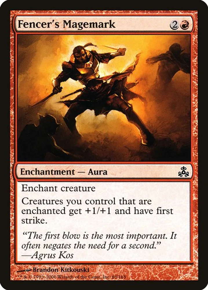 Fencer's Magemark