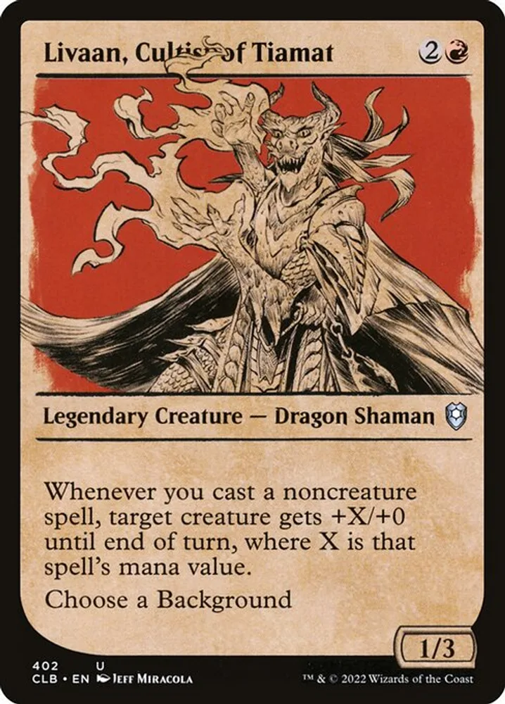 Livaan, Cultist of Tiamat