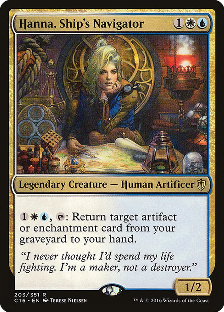 Hanna, Ship's Navigator
