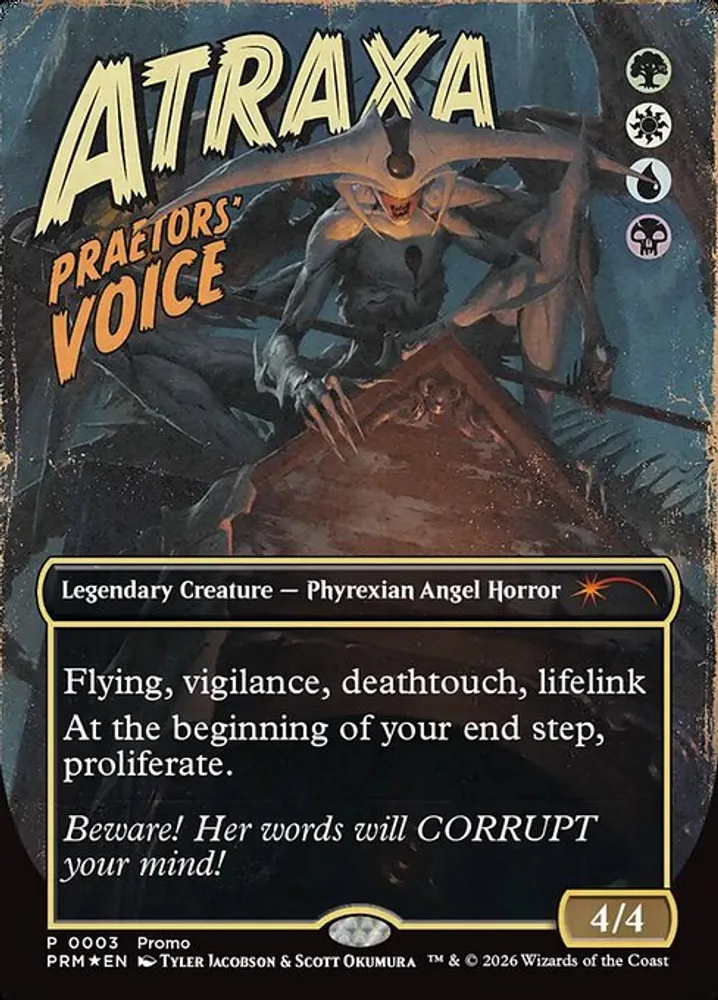 Atraxa, Praetors' Voice