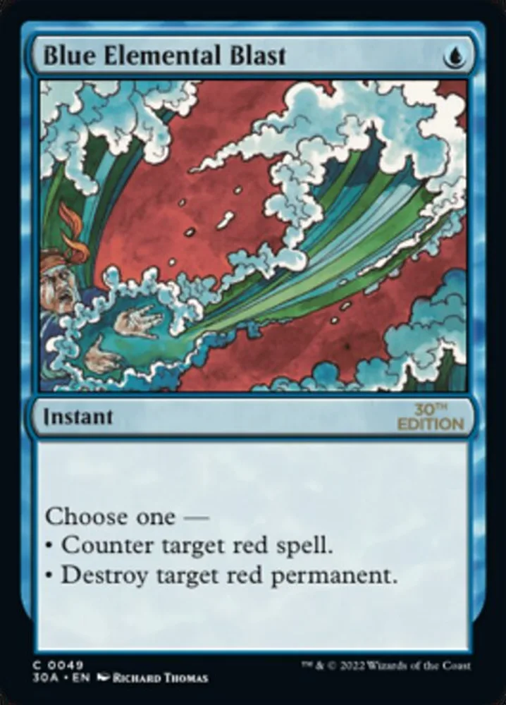 Blue Elemental Blast