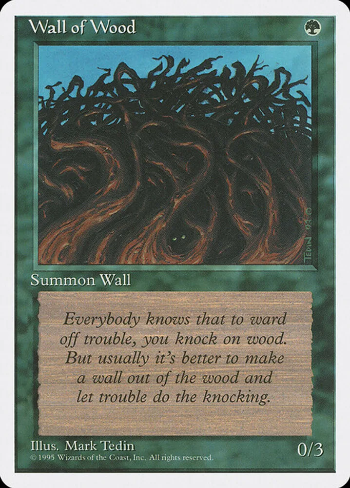 Wall of Wood