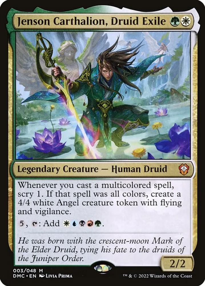Jenson Carthalion, Druid Exile
