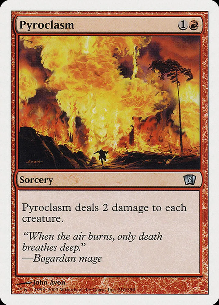 Pyroclasm