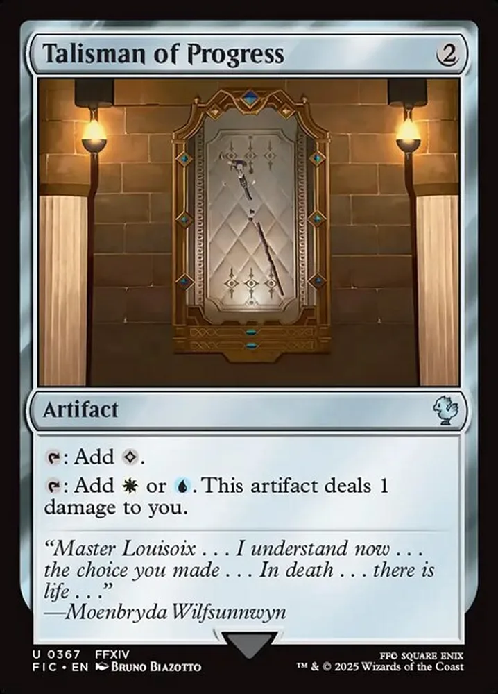 Talisman of Progress