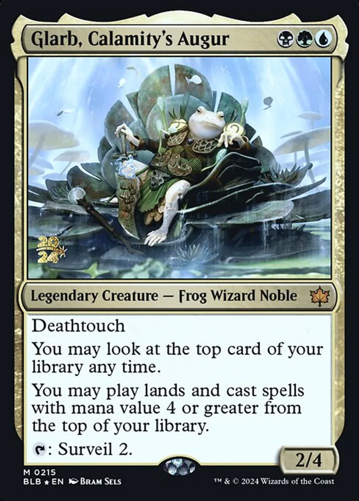 Glarb, Calamity's Augur
